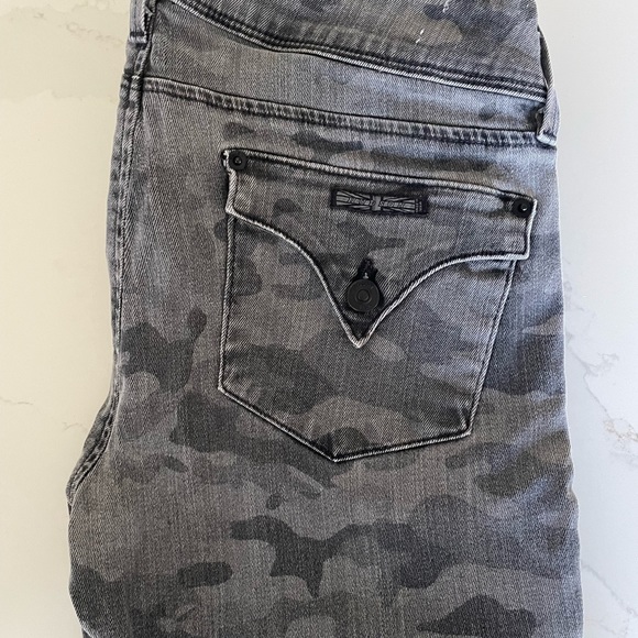Hudson USA Collin Flap skinny blue jean denim size 30 color camo - Picture 6 of 7